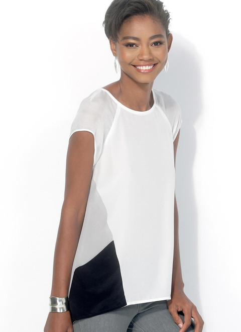 McCall's M7093 | Misses' Seam-Detail Tops and Tunic