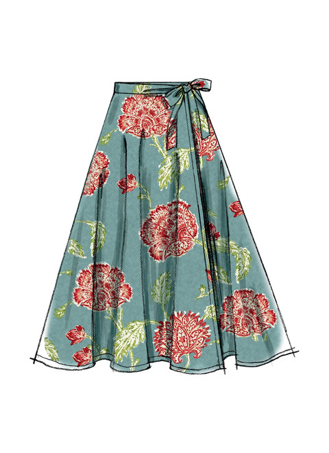 McCall's M7129 | Misses' Wrap Skirts