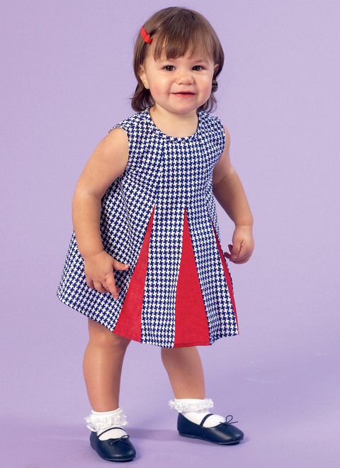 PDM7177 | Infants' Gored Dresses and Panties | McCall's Patterns