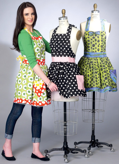 McCall's M7208 | Misses' Gathered Aprons and Petticoat