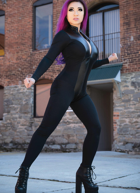 McCall's M7217 (Digital) | Misses' Zippered Bodysuit by Yaya Han