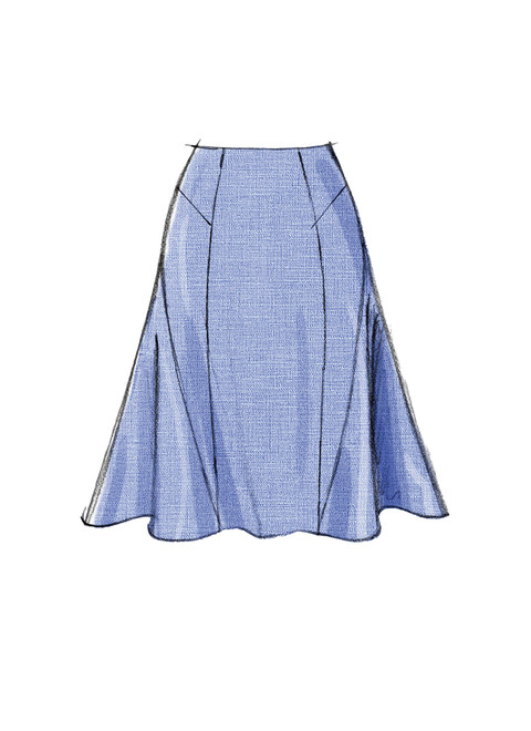 Vogue Patterns V8750 | Misses' Side-Flare or Pencil Skirts