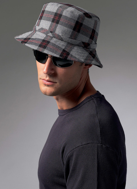 Vogue Patterns V8869 | Men's Hats in Three Styles