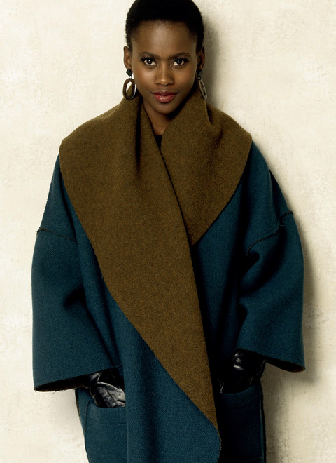 Vogue Patterns V8930 | Misses' Oversized Shawl Collar Jackets