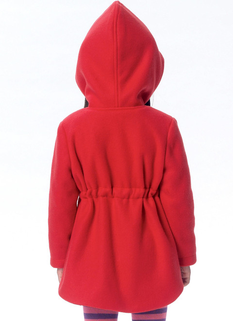 Butterick B6279 (Digital) | Children's/Girls' Vest and Jackets with Hood