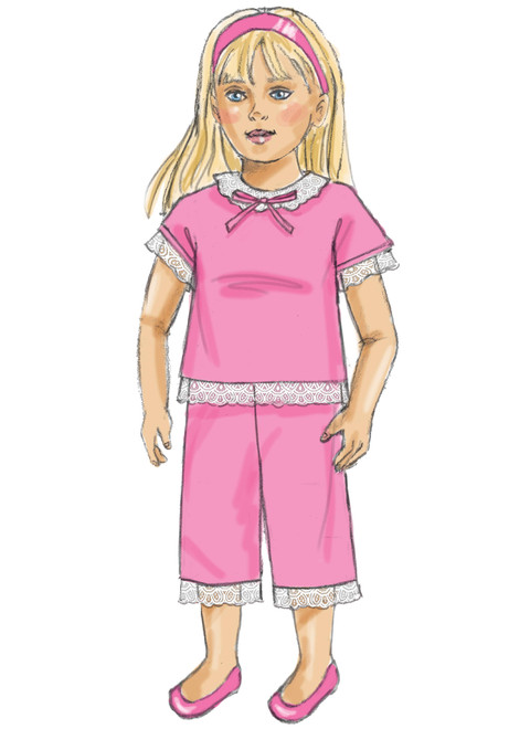 McCall's M7370 (Digital) | Retro Outfits for 18" Doll