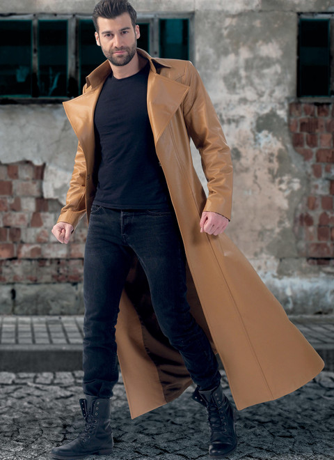 M7374 (PDF) | Collared and Seamed Coats | McCall's Patterns