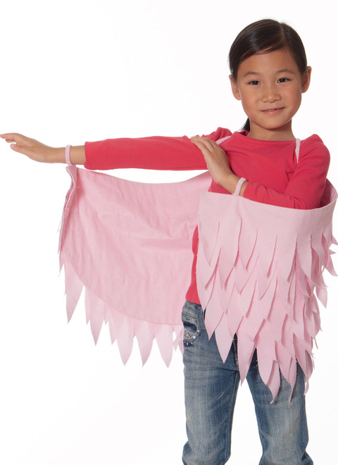 McCall's M7491 (Digital) | Kids' Bat, Butterfly or Fairytale Wings