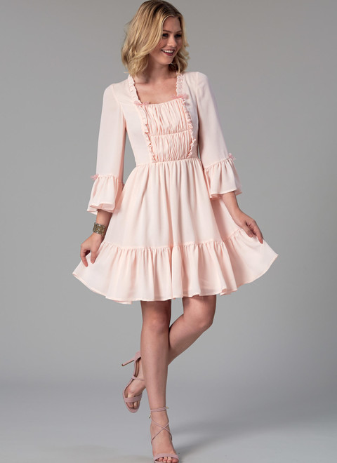 McCall's M7500 (Digital) | Misses' Gathered and Ruched Dresses