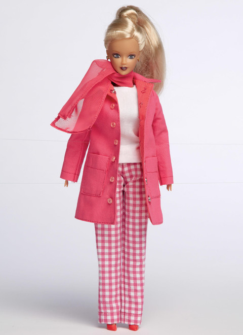 PDM7550, Retro-Style Clothes and Accessories for 11½ Doll