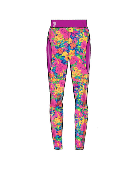 PDM7618  Children's/Girls' Activewear Tops and Leggings