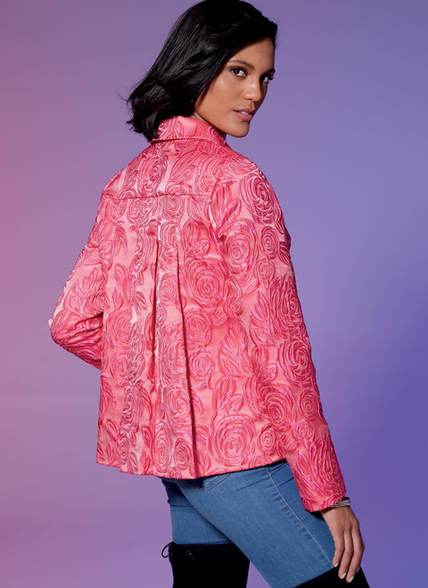 McCall's M7665 (Digital) | Misses' Jackets with Yoke and Back Pleats