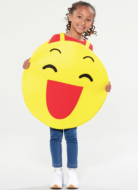 M7674 (PDF) | Adult/Children's Emoji Costumes | McCall's Patterns