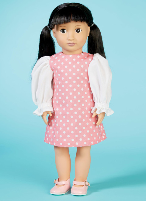 McCall's M7701 (Digital) | 18" Doll Clothes and Doll Carrier