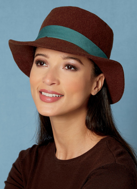 Butterick B6538 (Digital) | Misses' Hats