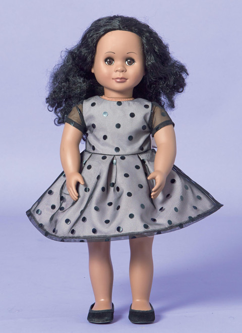 McCall's M7707 | Children's/Girls' Dresses and 18" Doll Dress