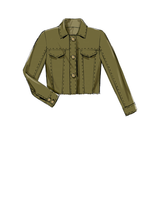 McCall's M7729 (Digital) | Misses' Jackets and Vest