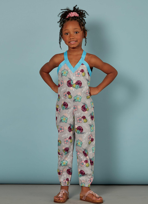 PDM7767 | Toddler's/Children's Romper and Jumpsuits | McCall's Patterns