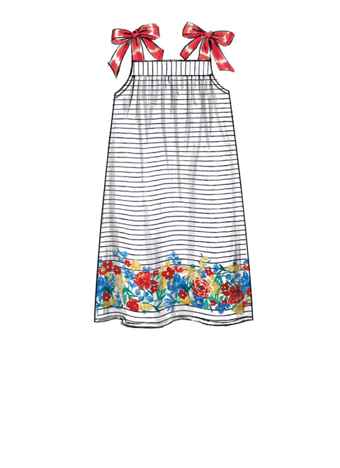 McCall's M7768 (Digital) | Children's/Girls' Dresses