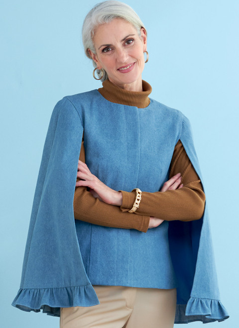 B6603 | Misses' Cape | Butterick Patterns
