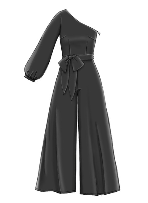 McCall's M7815 (Digital) | Misses'/Miss Petite Romper, Jumpsuit and Belt