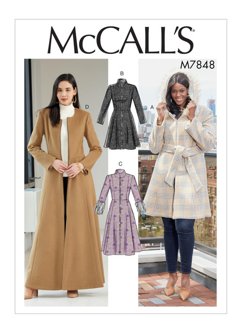 M7848 | Misses'/Miss Petite and Women's/Women Petite Coats and