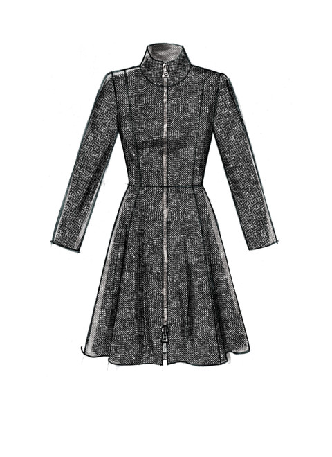 McCall's M7848 | Misses'/Miss Petite and Women's/Women Petite Coats and Belt