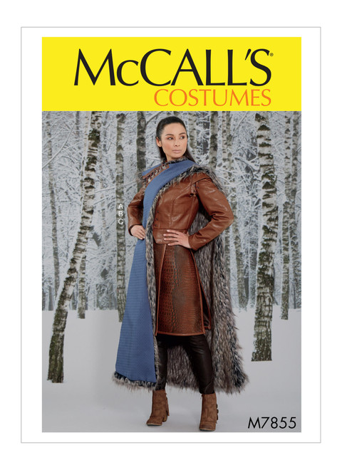 McCall's M7855 (Digital) | Misses' Costume | Front of Envelope