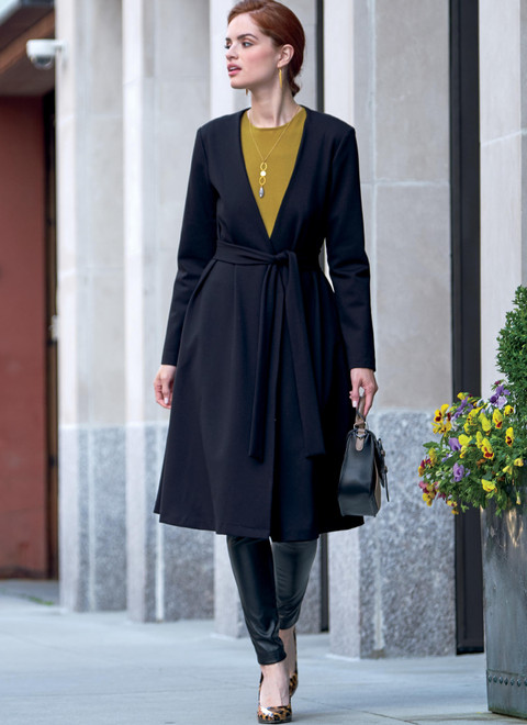 M7878 (PDF) | Misses' Jacket and Belt | McCall's Patterns