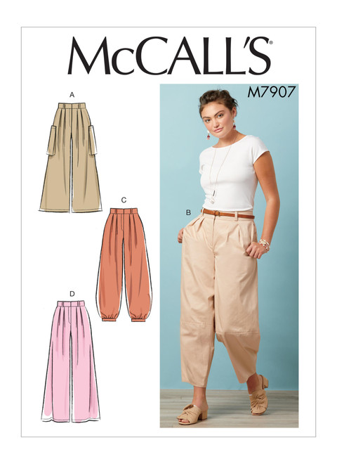 マッコール マーブル38 M7907 | Misses' Pants | McCall's Patterns