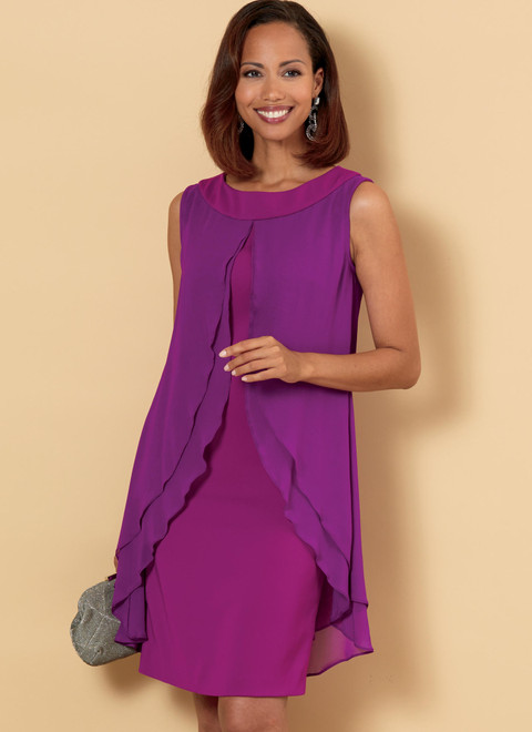 B6656 (PDF) | Misses'/Misses' Petite/Women's/Women's Petite Dress