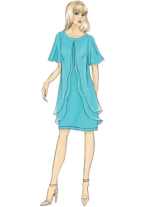 B6656 (PDF) | Misses'/Misses' Petite/Women's/Women's Petite Dress