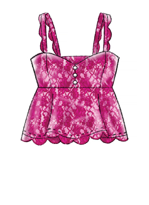 M7958 | Misses' Tops | McCall's Patterns