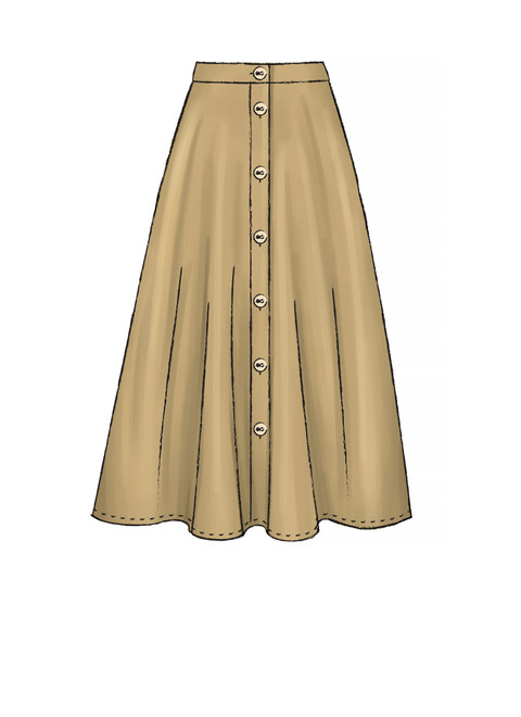 McCall's M7981 (Digital) | Misses' Skirts