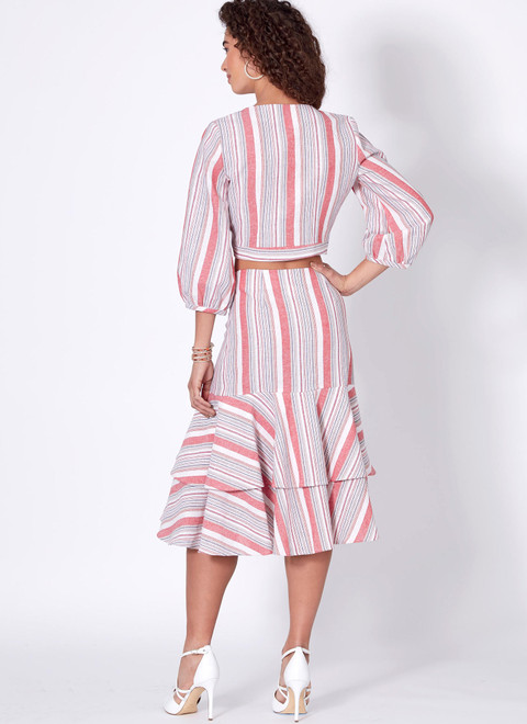 M7984 (PDF) | Misses' Tops and Skirts | McCall's Patterns