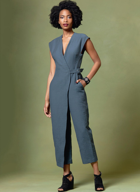 V1645 | Misses' Jumpsuit | Vogue Patterns