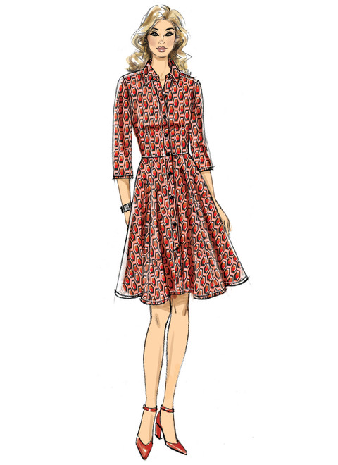 Butterick B6702 (Digital) | Misses' Dress