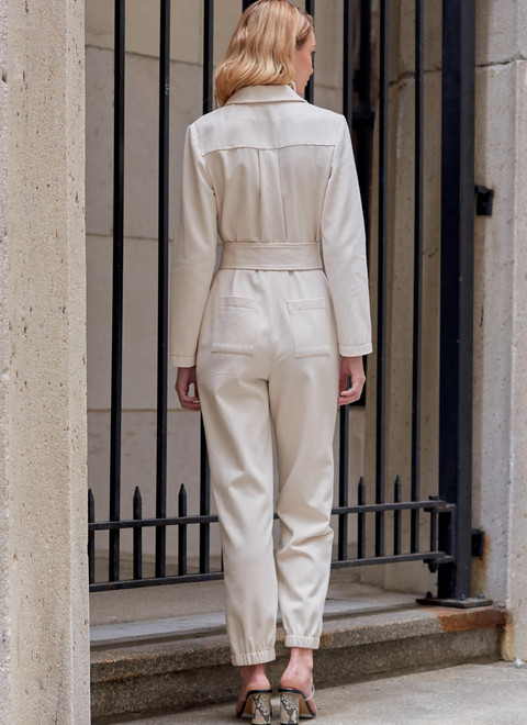 M8046 (PDF) | #TrudyMcCalls - Misses' Romper, Jumpsuit & Belt