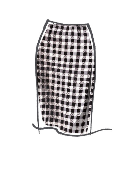 McCall's M8051 (Digital) | #MarieMcCalls - Misses' Pencil Skirts In Five Lengths