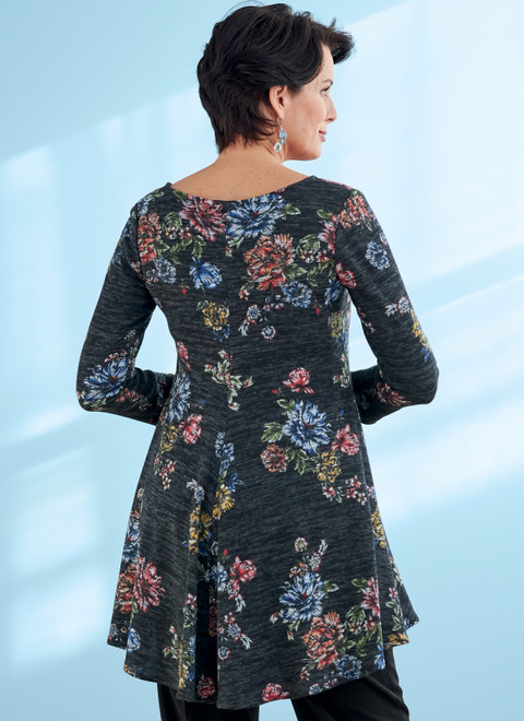 Butterick B6752 (Digital) | Misses' Fit and Flare Knit Tunics