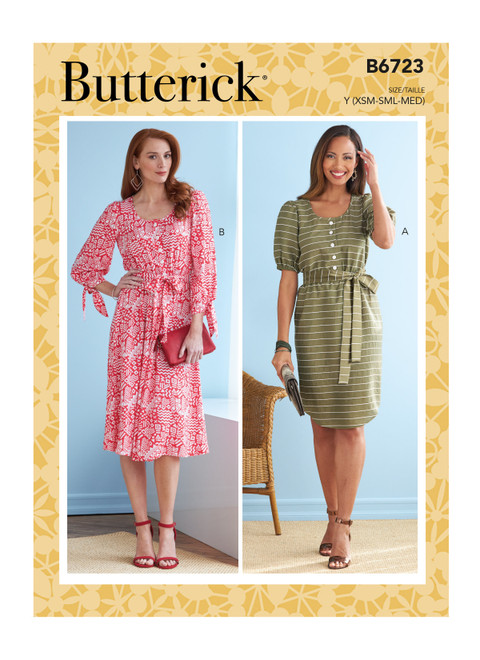 Butterick B6723 (Digital) | Misses' Dresses | Front of Envelope