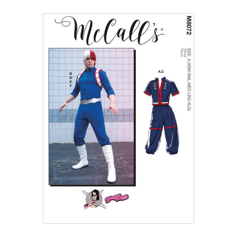 McCall's M8072 (Digital) | Unisex Costume | Front of Envelope