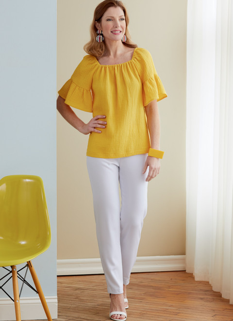 B6766 (PDF) | Misses' Tops | Butterick Patterns