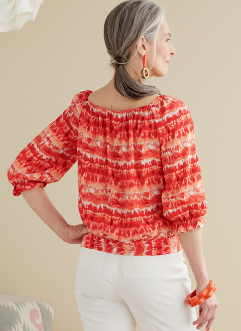 B6766 (PDF) | Misses' Tops | Butterick Patterns