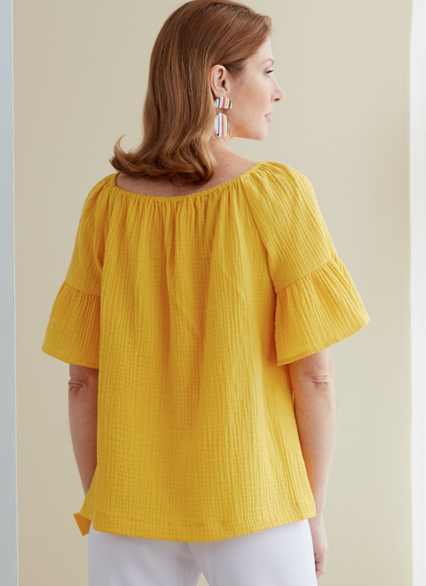B6766 (PDF) | Misses' Tops | Butterick Patterns