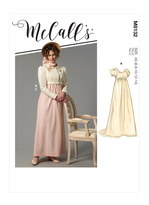 McCall's M8132 (Digital) | Misses' Costume | Front of Envelope