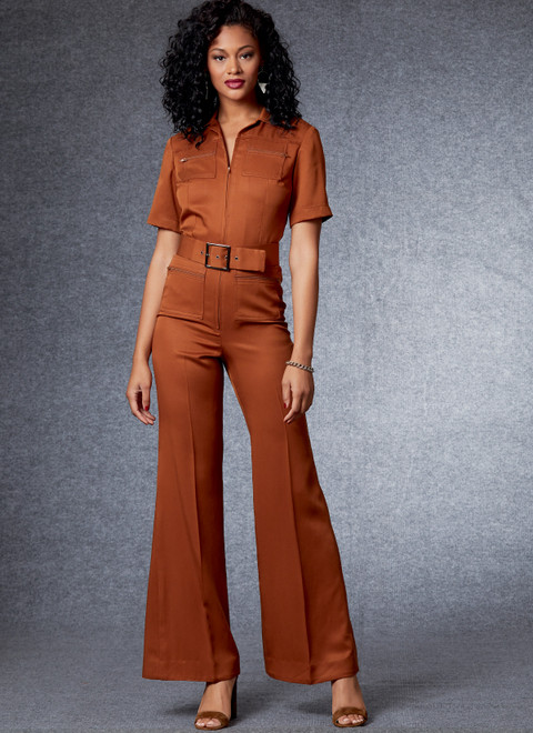 Vogue Patterns V1719 | Misses' Jumpsuit & Belt