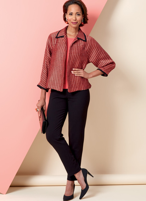 Butterick B6802 (Digital) | Misses' Jacket, Dress & Pants