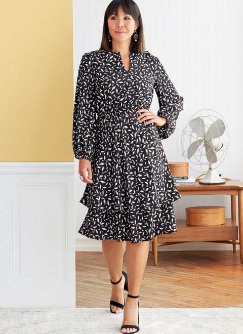 B6806 | Misses' & Women's Dress | Butterick Patterns