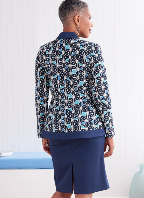 Butterick B6821 (Digital) | Misses' & Women's Jacket & Skirt